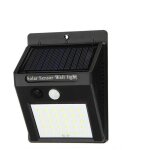 Projecteur À 30 led avec panneau solaire rechargeable et détecteur de mouvement externe Projecteur À 30 led avec panneau solaire rechargeable et détecteur de mouvement externe