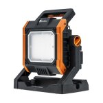 Projecteur de chantier 4000 lm + 5 adaptateurs 18 - 20v - ac / dc avec c�ble de 3 m�tres - compatible ...