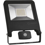 Projecteur avec dtecteur de mouvement 50w 4500lm lumire naturelle 4000k corps noir - ledvance