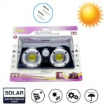 Projecteur d'extrieur phare 20 w nergie solaire 32 led cob dtecteur de mouvement te0110