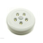 Projecteur led 1 w, lumière blanche froide, 5 led, détecteur de mouvement magnétique pour armoire Projecteur led 1 w, lumière blanche froide, 5 led, détecteur de mouvement magnétique pour armoire