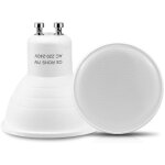 Projecteur led 220v 7w mr16, ampoule en plastique et aluminium, spot lumineux froid pour le plafond de ...