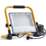 Projecteur led chantier 100w avec interrupteur - �clairage de chantier puissant et �tanche ip66, 6500k ...