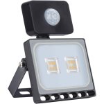Projecteur led avec d�tecteur de mouvement 10w, ip65 �tanche lumi�res ext�rieures, �clairage de s�curit� ...