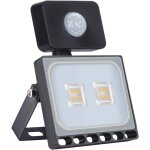Projecteur led avec d�tecteur de mouvement 10w, ip65 �tanche lumi�res ext�rieures, �clairage de s�curit� ...