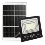 Projecteur led ext�rieur smd 200 w, panneau solaire, faible luminosit�, t�l�commande, ip65, minuterie, ...