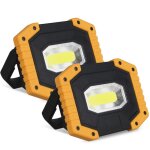 Projecteur led rechargeable 30w 2000lm projecteur led chantier portable 4200mah lampe chantier batterie ...