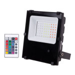 Projecteur led spot 30w ip65 rgb t�l�commande 40 000h [1916 - ns - hvfl30w - f - rgb]