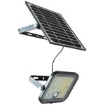 Projecteur solaire � d�tection panneau d�port� bf - sfl10ir + 4. 5 w 3000k 1500 lm - bf light