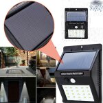 Projecteur solaire d'extérieur À 20 led avec détecteur de mouvement Projecteur solaire d'extérieur À 20 led avec détecteur de mouvement
