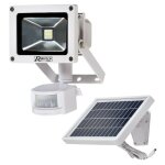 Ribimex - ribiland - projecteur solaire led avec dtecteur 9 w, 700 lumens