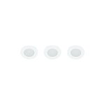 Prolight - luminaire � encast. 3 spots 250 lumens 2700k ip65 rd blc
