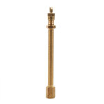 Prolongateur de valve � tige droite en laiton pour pneus auto - 100 mm