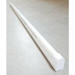 Pro. tec - reglette fluo 1x58w blanche 1548x31x51mm avec tube blanc naturel 4000k et ballast 230v intrieur ...