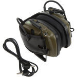 Protecteur auditif de chasse professionnel anti - bruit pour tir ext�rieur, casque de s�curit� vert noir ...