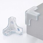 Protection coin de table, 20pcs protecteurs de coin transparent, protections d'angles, anti - chocs protege ...