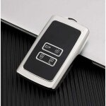 Protection coque cl� renault, compatible pour renault voiture trafic captur arkana clio kadjar koleos ...