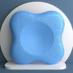 Protection genou coude �pais coussin anti - d�rapant absorbeur choc tapis yoga fitness bleu ciel