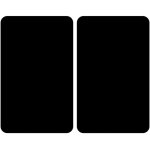 Protection de plaques cuisson 'noir' wenko, lot de 2, couvre plaque universel, rsistant aux chocs, hyginique ...