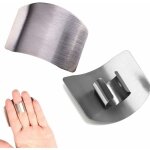 Prot�ge - doigts en acier inoxydable pour couper les doigts - outil de cuisine s�r pour prot�ger les ...