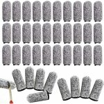 Protege doigt cuisine 40 pi�ces gants anti coupure prot�ge pouce protection des doigts manchon doigts ...