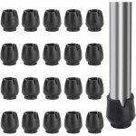 Protge - jambes de chaise capuchons de jambe de chaise en caoutchouc protge - pieds de table ronde ...