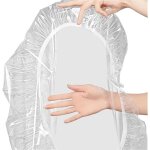 Prot�ge table en pvc, housse de table ronde transparente r�sistante aux