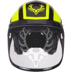 Protos� casque forestier / casque de protection kox edition avec protection auditive et visi�re integral ...