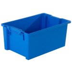 Provost - bac plastique gerbable et embo�table provost - bleu - 600 x 400 x 270 mm