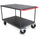 Provost - desserte d'atelier ergonomique 2 plateaux en bois - provost