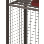 Provost - fonds grillag�s m�tal pour rayonnage tubulaire prospace + (94 cm x 200 cm)