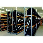 Provost - rack � pneus provost - rayonnage m�tallique r�glable, hauteur 240 cm, pour stockage professionnel ...