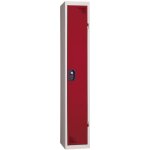 Provost - vestiaire industriel monobloc 1 colonne gris m�tal - provost
