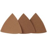 Feuille abrasive delta avec bande auto - agrippante, non perfor� proxxon micromot 28 891 grain 80 cote ...