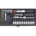 Proxxon industrial jeu de clés à douille métrique 1 / 4 (6. 3 mm) 36 pièces 23080 Proxxon industrial jeu de clés à douille métrique 1 / 4 (6. 3 mm) 36 pièces 23080