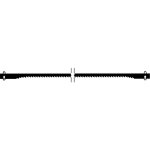 Proxxon - lame de scie micromot 28743  chantourner avec goupille transversale, denture normale, 12 pices ...