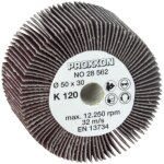 Proxxon rouleau de ponage pour ponceuses  rouleaux was / e et was / a, grain 80