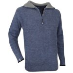 Pull col camionneur cacao lma bleu 3xl