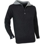 Pull col camionneur cacao lma noir m Pull col camionneur cacao lma noir m