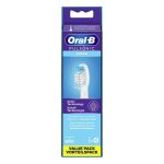 Oral - b - pulsonic clean t�tes de brosse � dents �lectrique 4 pc(s) blanc w886762