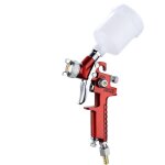 Pulv�risateur de peinture automobile, 2000 hvlp, buses de 1, 0 mm, pulv�risateur d'alimentation, r�gulateur ...