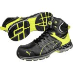 Puma - baskets de s�curit� hautes velocity 2. 0 yellow mid s3 esd hro src noir / jaune 43