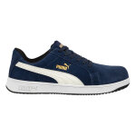 Puma - chaussures iconic suede low s1pl bleu marine - 40