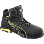 Puma - bottes de scurit amsterdam mid taille 40 noir / jaune - 63. 224. 0 - 40
