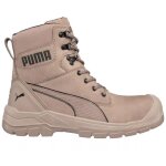 Puma - chaussures de scurit hautes conquest stone high s3 ci hi hro src - marron / gris 43