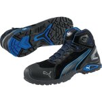 Puma safety shoes - bottes de scurit puma rio black mid taille 47 noir / bleu - 63. 225. 0 - 47