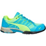 Puma safety shoes - chaussures de s�curit� basses celerity knit blue low wns s1p hro src - bleu / vert ...