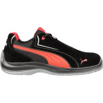 Puma safety shoes - chaussures de s�curit� basses touring suede low s3 esd src - noir et rouge 40