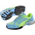 Puma safety shoes - chaussures de scurit basses celerity knit blue low wns s1p hro src - bleu / vert ...