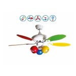 Purline - colore de by klassfan un ventilateur de plafond avec point lumineux rversible pales bi faces ...
